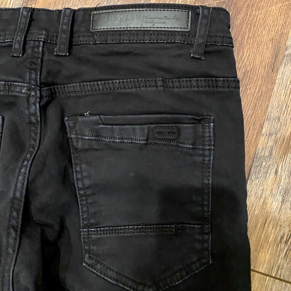 MIRACLE DENIM Black Slim Jeans - Picture 6 of 6